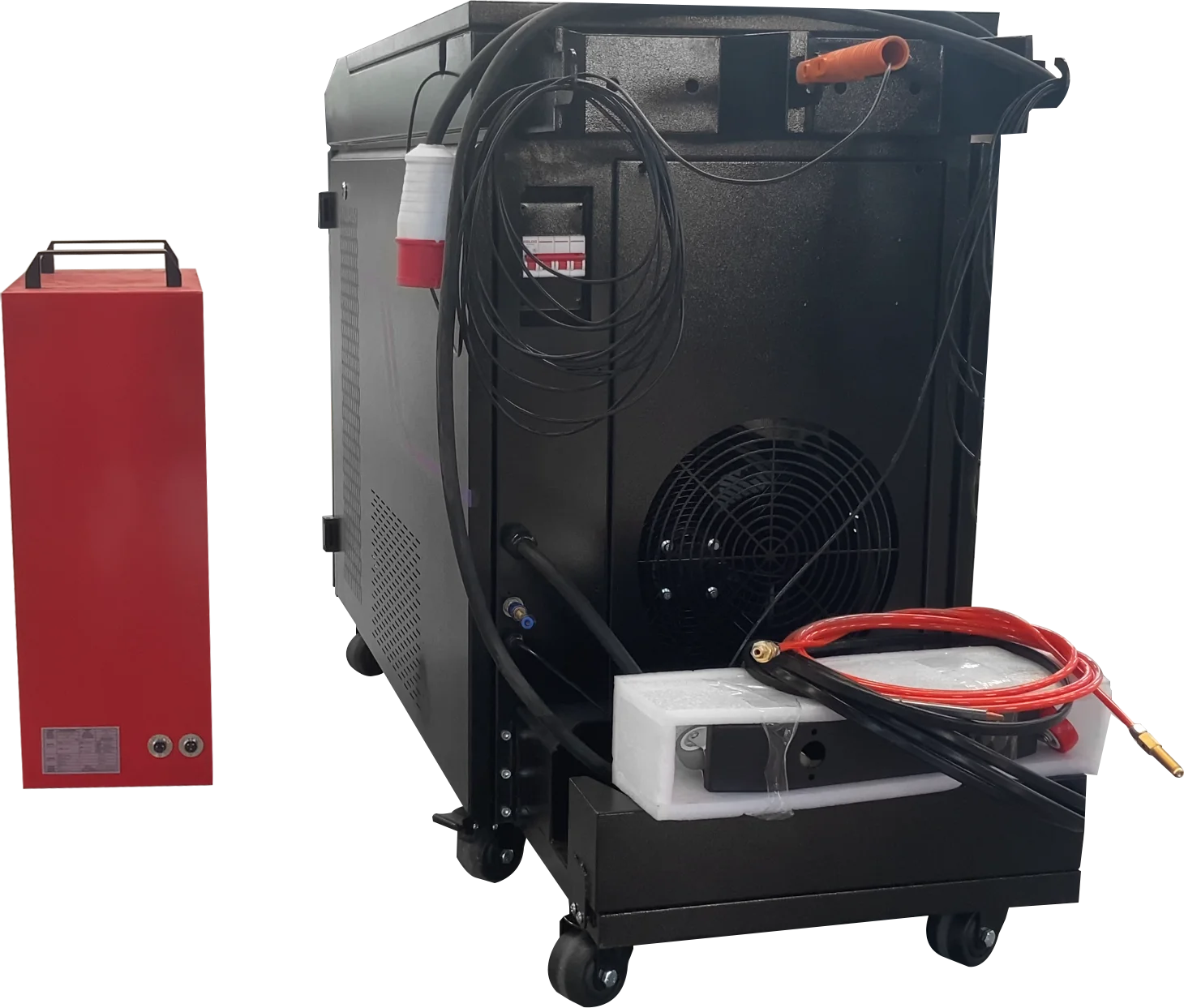 AccTek Portable Laser Welding Machine for 6mm 8mm Metal Welding Double Feeding Wire Welding Machine