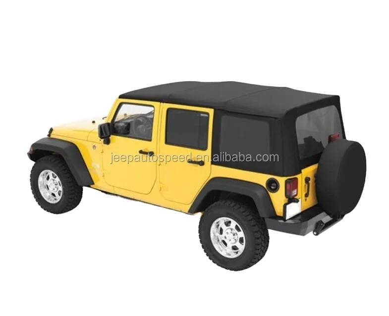 Soft Top For Jeep Wrangler Unlimited(jk)4 Door 2007- 2009 - Buy Soft Top  For Jeep Wranger Jk 4 Door,Soft Top For Jk,Bikini Product on 