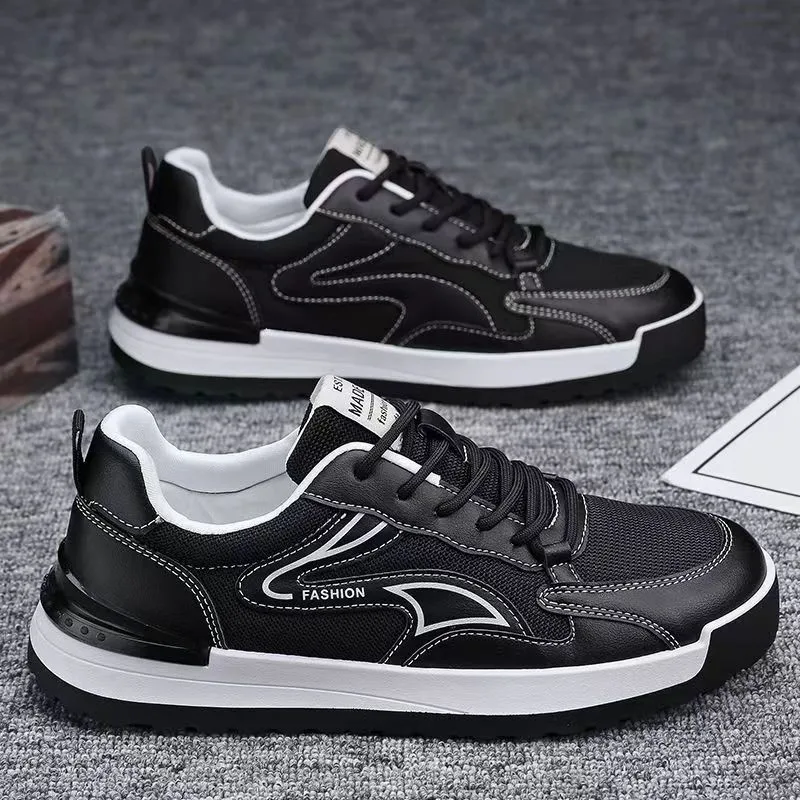Men's trendy shoes, men's and women's breathable casual sports shoes, retro and versatile men's shoes