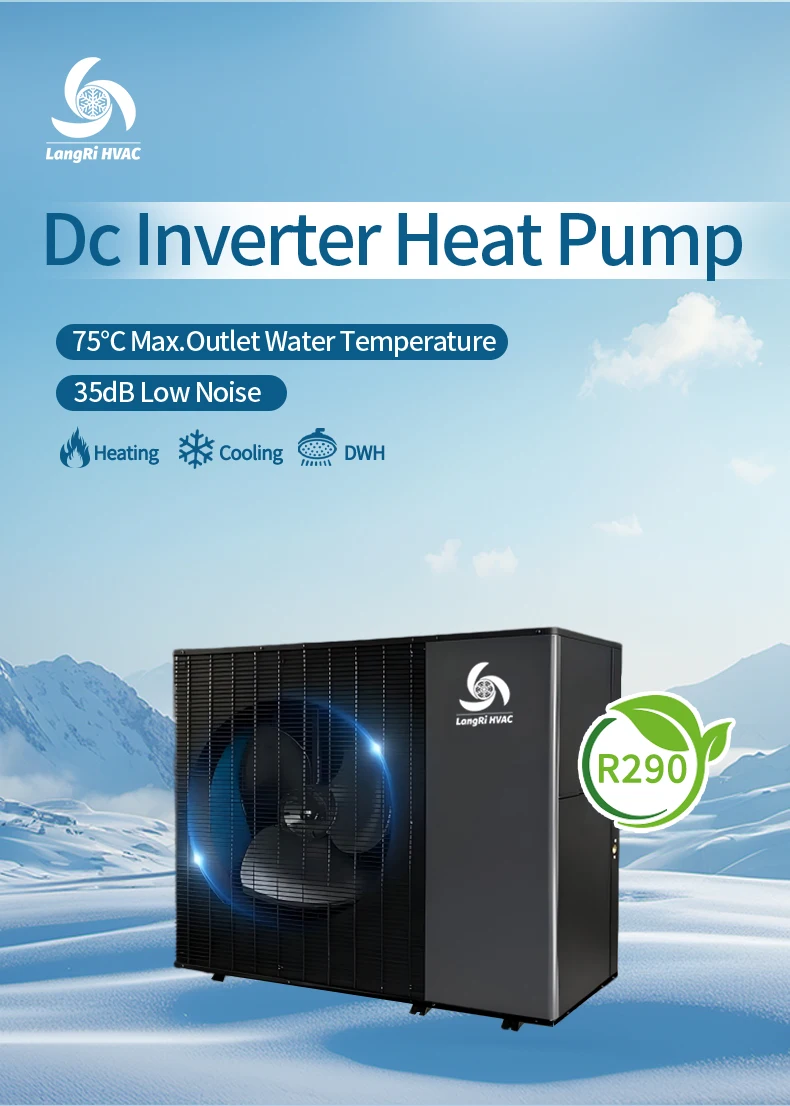Air Source Heat Pump, R290, Monoblock, Inverter - detail 4