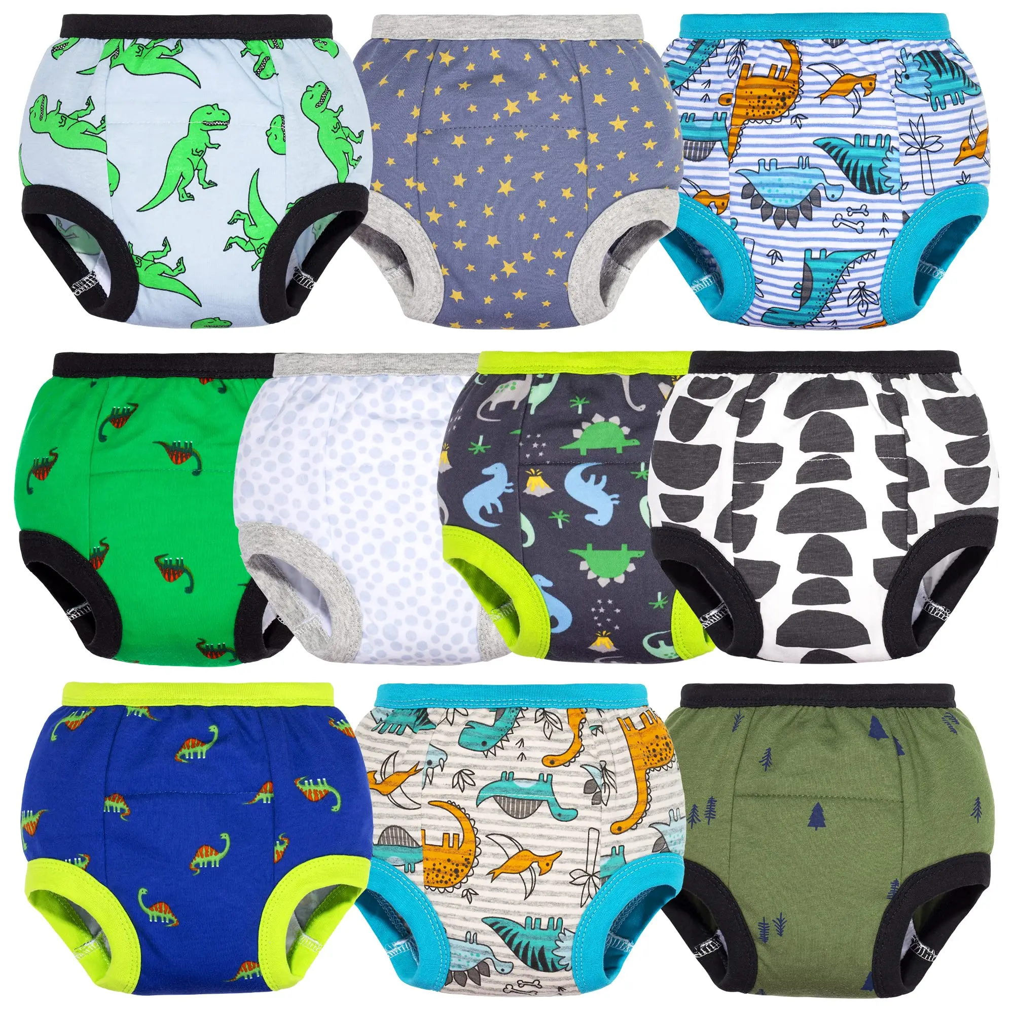 Toddler Boys Underwear,Padded Potty Training Briefs,Easy Pull Ups - Buy ...