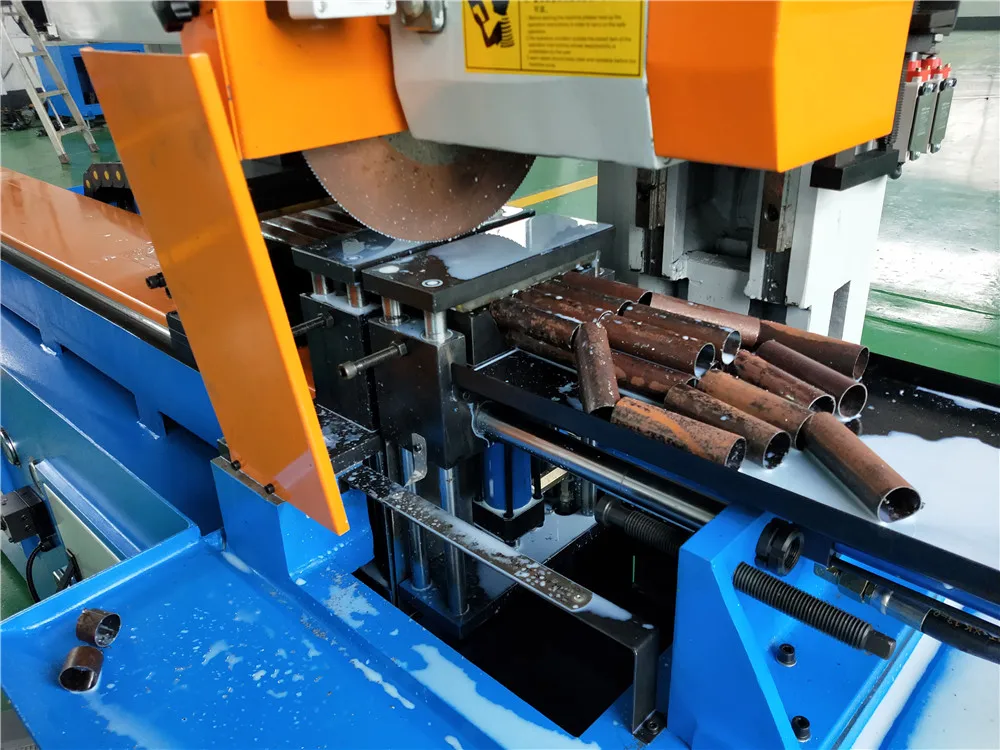 Hydraulic square Cold Cnc Circular Saw Iron Alloy Steel Pipe and Tube Cutting Machine Price