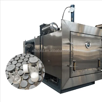 CE   GMP 50kg standard  oil free lab chinese vacuum  freeze dryer technology vial lyophilization machine