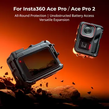 SmallRig Utility Frame Cage for Insta360 Ace Pro 2 / Ace Pro,  Claw and Cold Shoe for Video Light Microphone - 5000 detail image