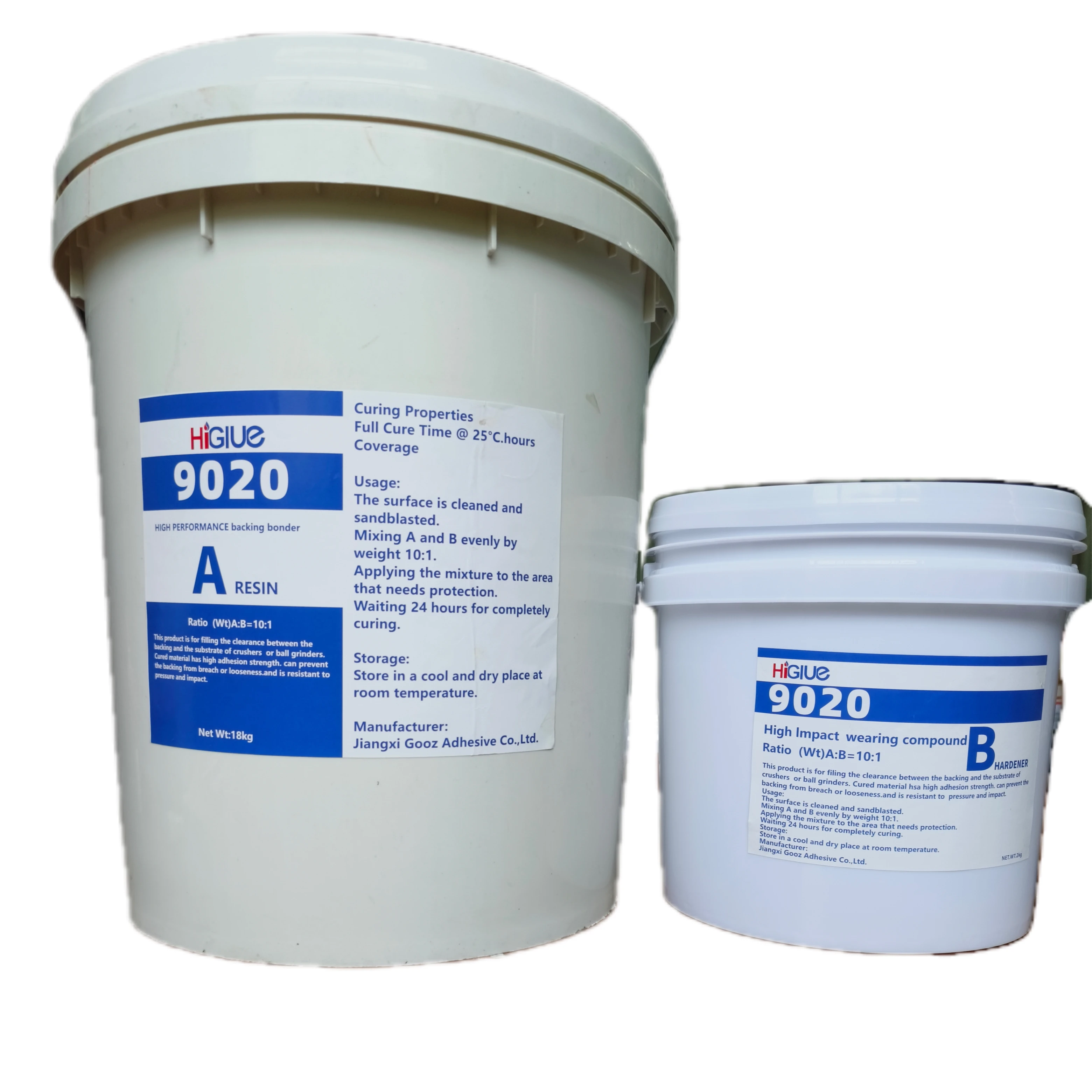 High Performance Backing Compound Resin Wearing Coating Compound Ceramic Beads Epoxy for Backing Wear Metal in One Crushers