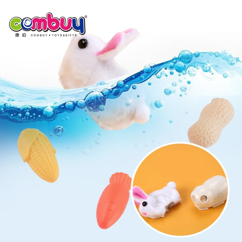 Забавная имитация мягкого индукционного освещения кролик ловит