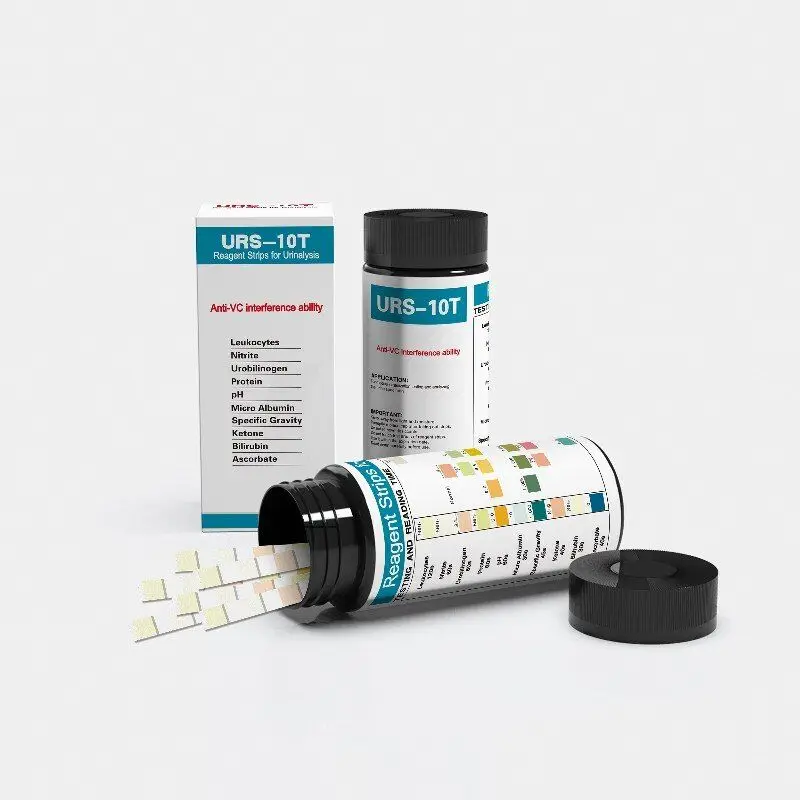 10 in 1 Urine Strips-Nitrite pH Protein Blood Ketone Glucose Urine test Strips