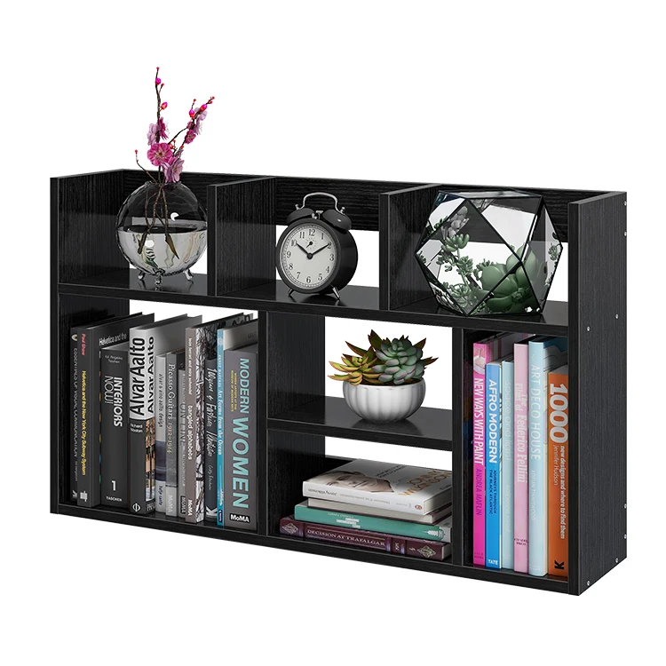 Настольная книжная полка, горячая Распродажа, многофункциональная Регулируемая Маленькая деревянная книжная полка