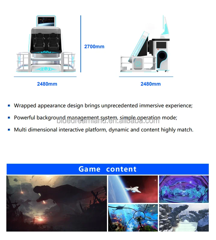 9d Vr Roller Coaster Game Machine Simulator