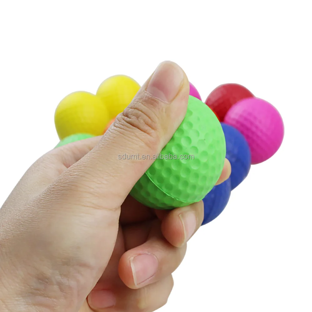 Promotional Mini Colored 42mm 8g Golf Balls For Driving Range With
