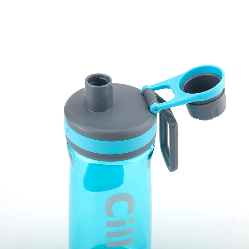 Cille 800ml Custom BPA Free Fashion Sport Plastic Classical PC/TRITAN  Drinking Clear Water Filter Bottles