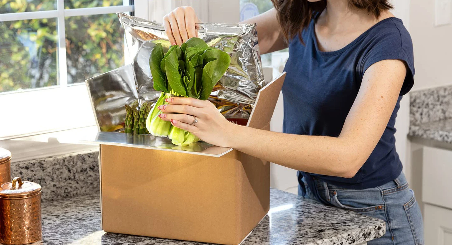 Factory Custom Logo Ldpe Food Grade Two Piece Thermal Insulated Liner