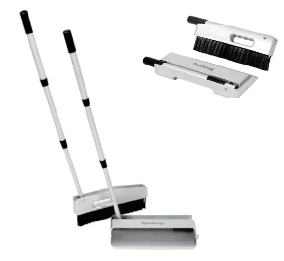 Wholesale Longhandled Foldable Broom And Dustpan Set High Quality