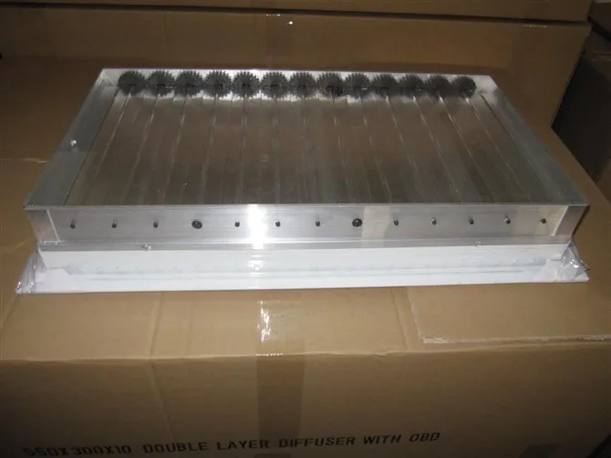 OBD Air Volume Control Damper for air Conditioning System Terminal Grille Ventilation Duct
