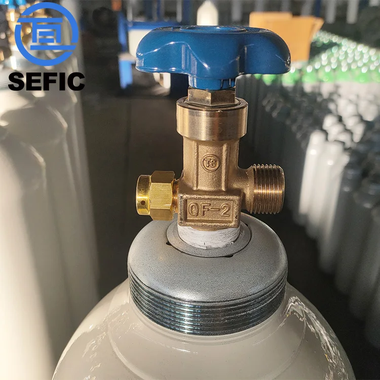 Seamless Steel Iso9809-3 Empty 20l 150bar With Cap and Valve Portable Oxygen Cylinder Price