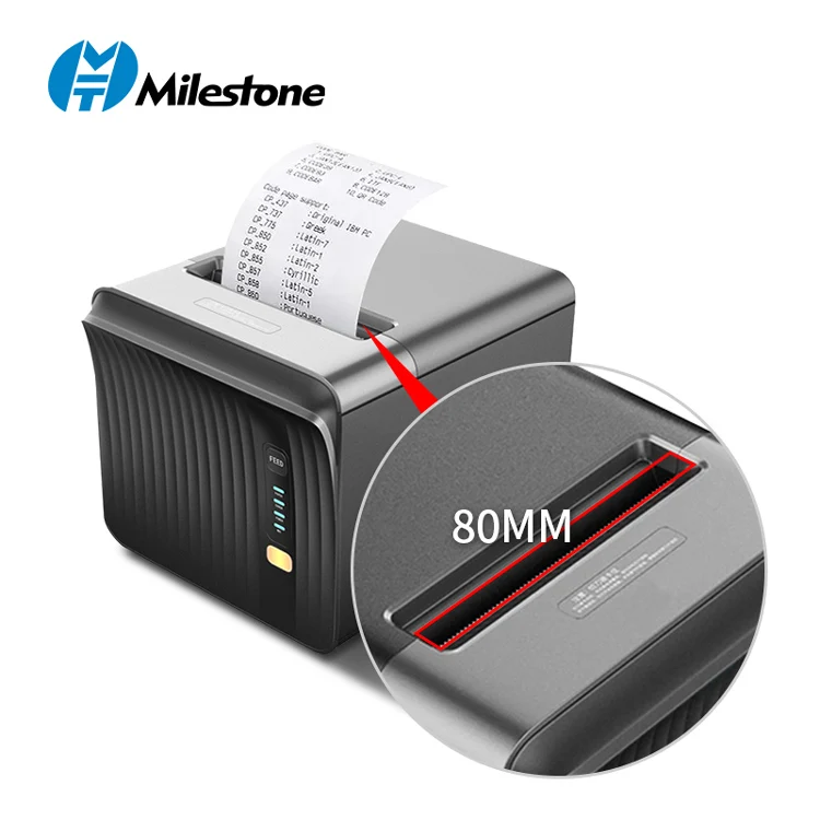 Impresora POS 80mm Rápida Con Conexión USB Y Ethernet Impresora