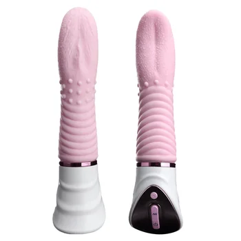 Cilt Vibrator Clitoral Tongue Shaped Adult Sex Toys G Spot Tongue Masturbation for Couple