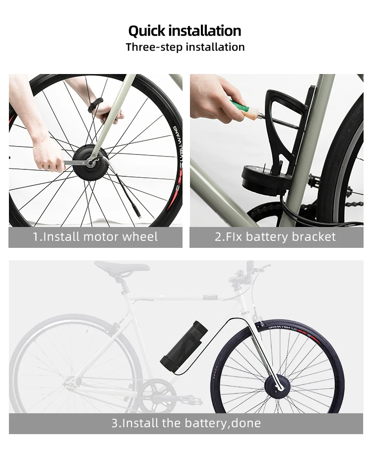 Best Diy Budget Friction Aliexpress Front Rear Hub Wheel Mid Drive