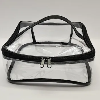 cosmetic multi-functional toiletry waterproof bag cosmetic bags cases personalised custom clear travel pvc cosmetic bag