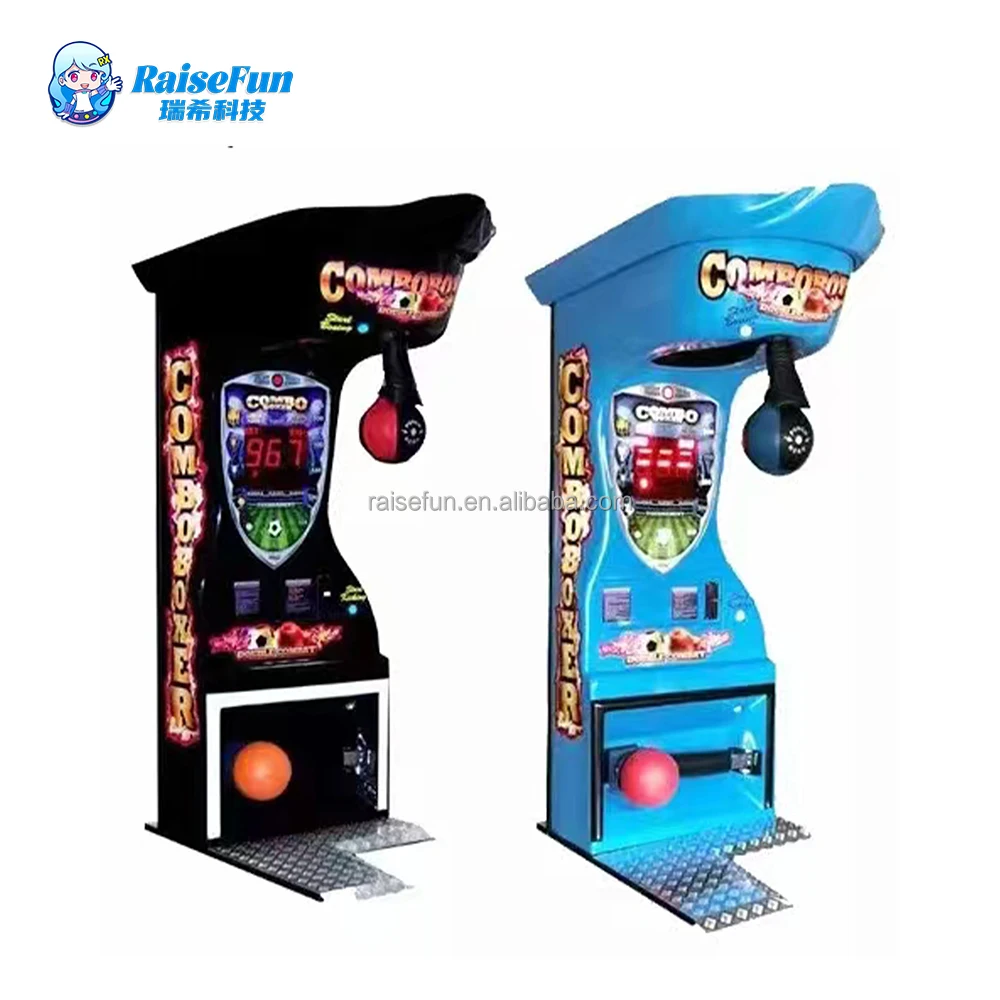 Punch  Arcade Machine Punch Ball Machine  Punching Machine Game Prize Punching Bag Game Dynamic Boxer Arcade Game for Sale