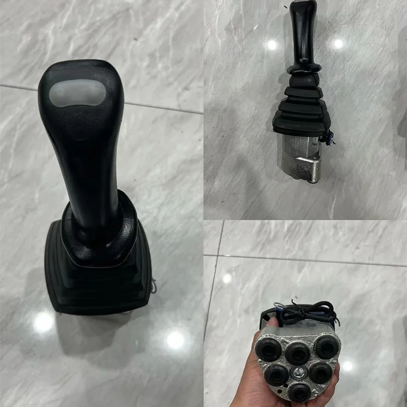 25990500 for Rexroth Joystick Control Pilot Valve Assemble 25990500 Control Lever with 2 Buttons