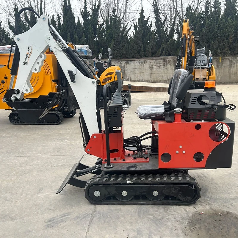 HS08 Mini Excavator Bucket Capacity 0.025 m³ CE/EU/EPA Free Shipping Kubota Engine Accessories Available Forestry Mulching