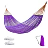 Bâton de pliage violet 260 * 130 + corde de liaison + sac de rangement