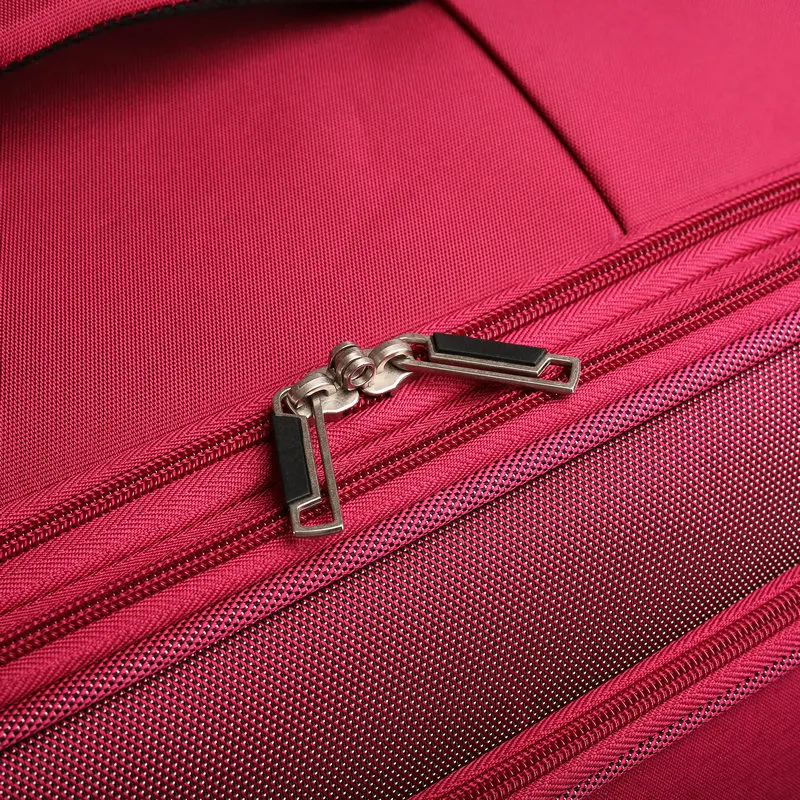 Customized Logo Soft Luggage Sets Fabric Travel Suitcase & Bags Carry