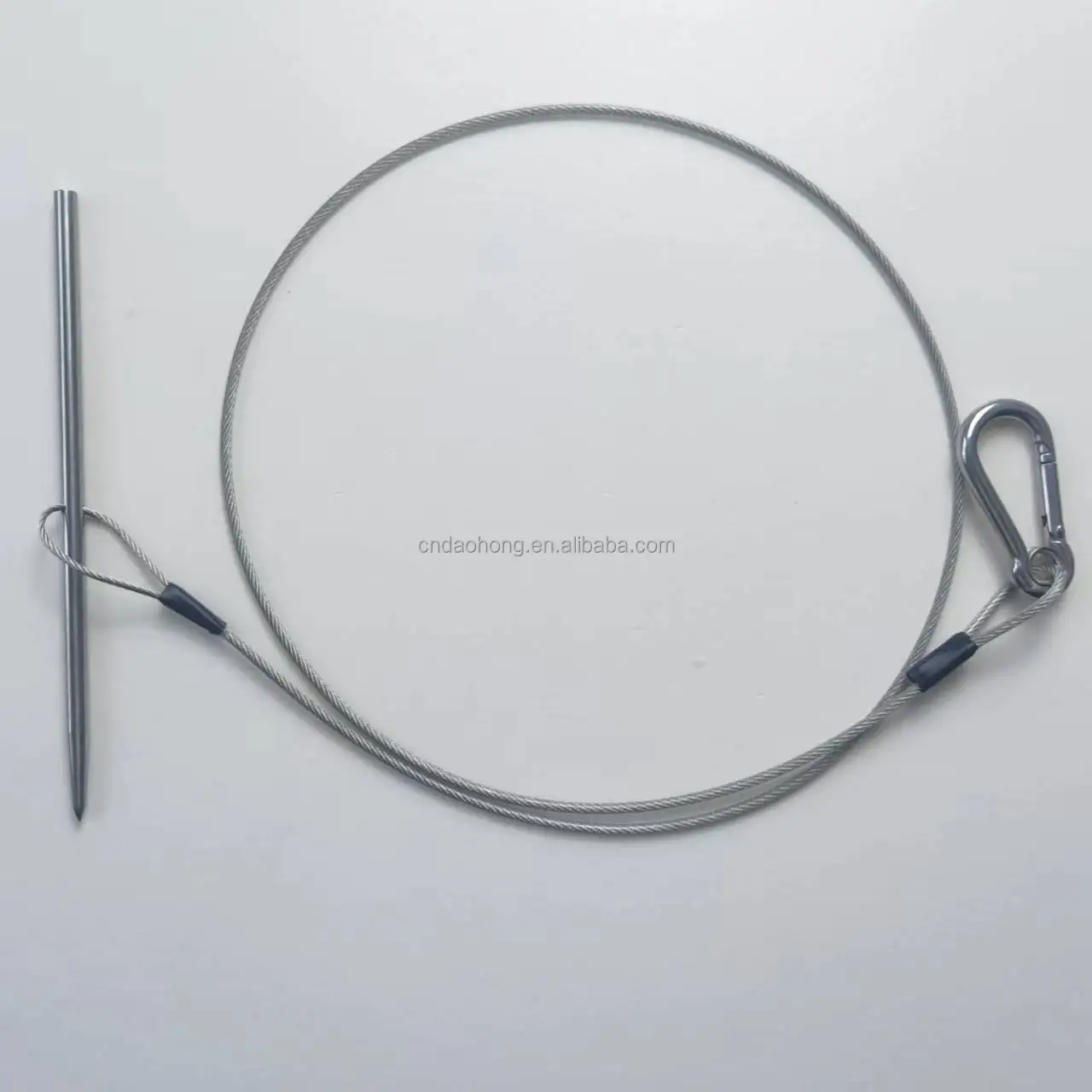 Stringer W/Carabiner ||| Fish Holder For Scuba Diving And Freediving