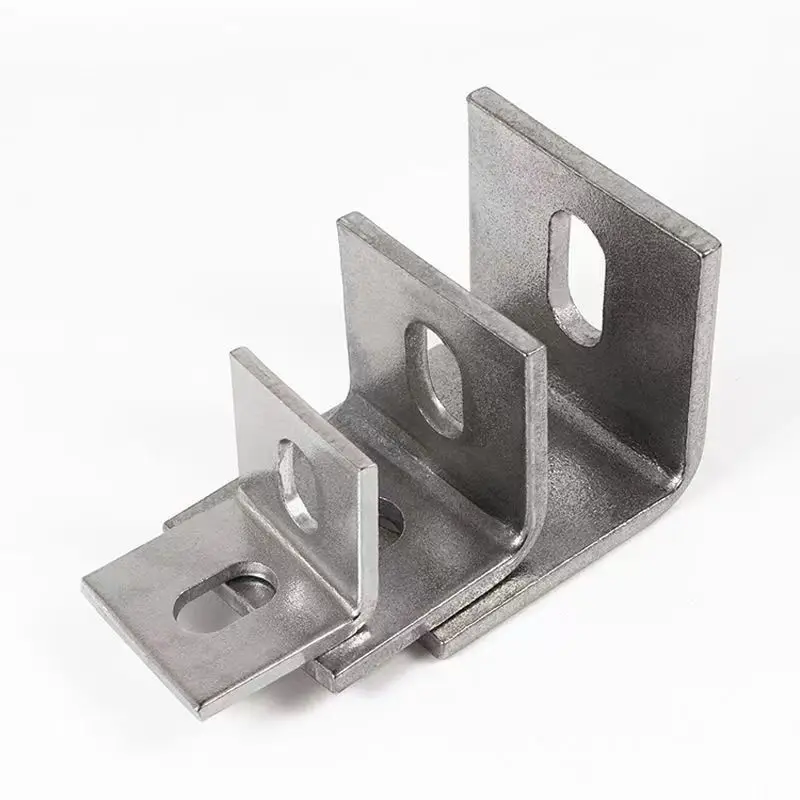 Металлический кронштейн с 2 отверстиями 3 отверстия