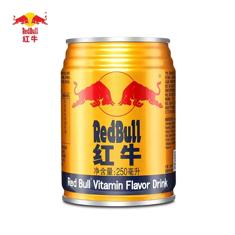 New Launch Red Bull 250ml Energy Drink - Enjoy Essential Caffeine
