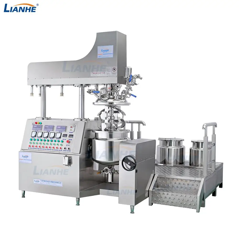 Гомогенизатор для меда крем сыр делая машину 50L вакуумный смеситель гомогенизатор