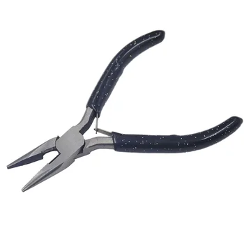 Mini DIY Beading Jewelry Pliers Customizable OEM Cutting Colorful PVC Particle Handle High Carbon Steel Metric Measurement