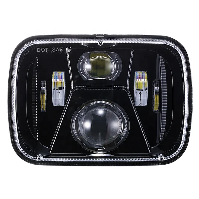 DOT 5x7 Inch LED Headlights for 1983-1996 Mitsubishi Mighty Max
