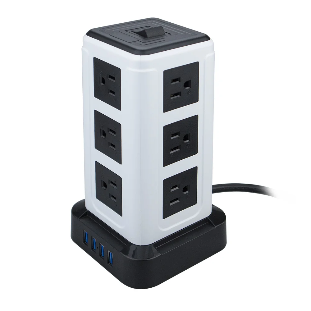 Wide Use In Home Office Table Socket Us Standard Toperek Plugs With
