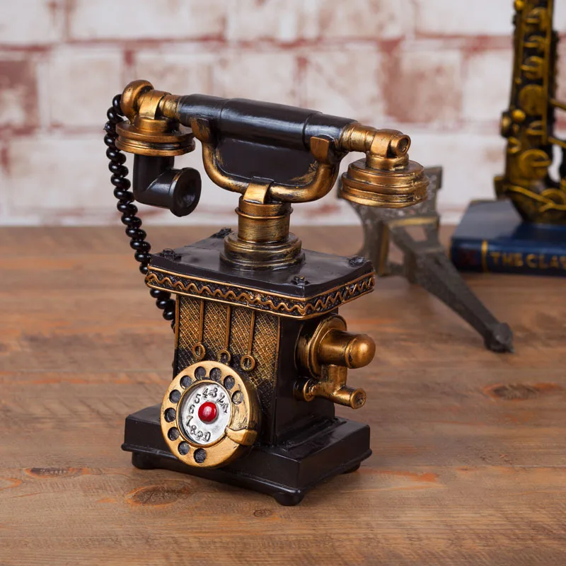 American Vintage Camera Telephone Model Creative Home Store