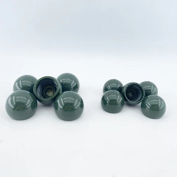 Cheap 20mm Bottle Cap Spherical Cap 20-410 Wave Bead Cover Feature Smooth Screw Cap