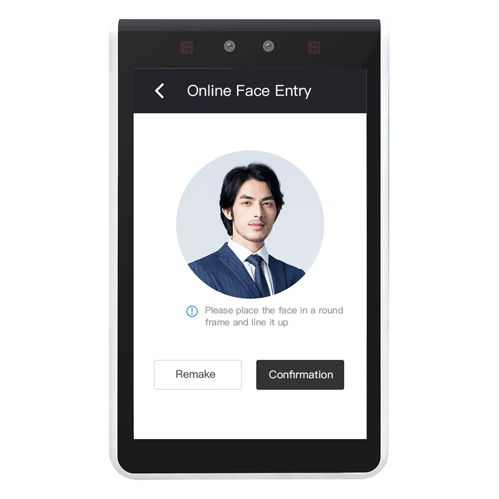 
AI face recognition time attendance and access control device for access control support SDK OEM multi-language 