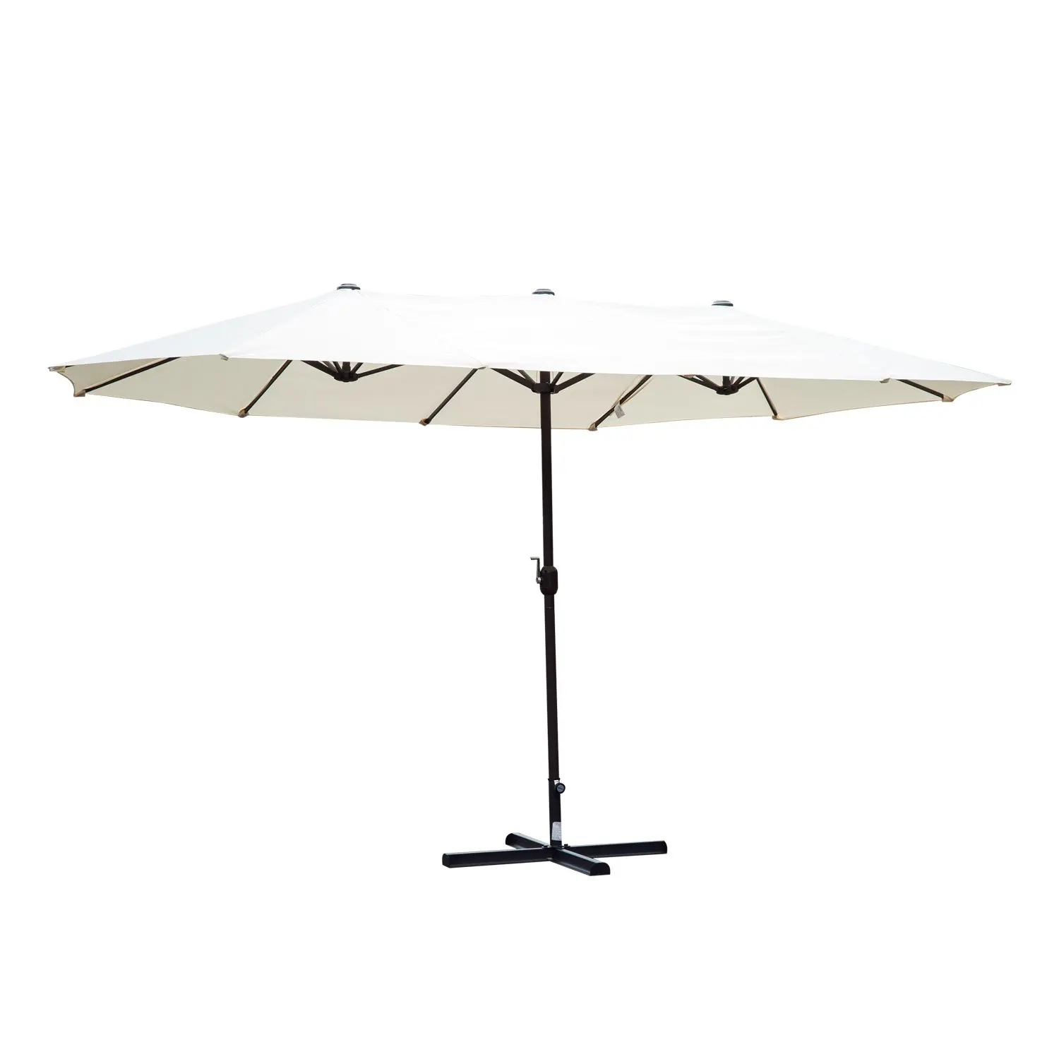 amazon large patio umbrella Blissun 9' Outdoor Umbrella, Outdoor Table Umbrella, Yard Umbrella, Market with 8 Sturdy Ribs, Push Button Tilt and Crank (Tan) : Patio, Lawn & Garden Layer Cantilever Umbrella is a premium outdoor shade solution featuring a sturdy cantilever (offset) design that provides flexible MAISON ARTS 15ft 2-Tier Vented