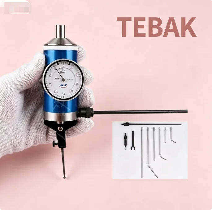 1 Set High Accuracy Coaxial Centering Dial Indicator 0-3mm 0.01mm Resolution Milling Machining Center Finder Gauge Kit