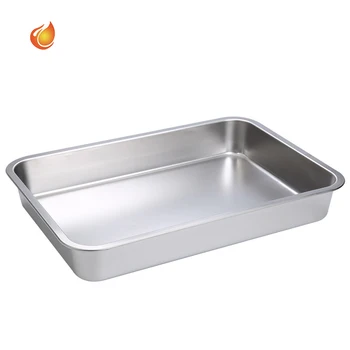 Food grade stainless steel 304 baking tray bread bakery oven pan customized aluminum cake mold bakeware cooling tools
