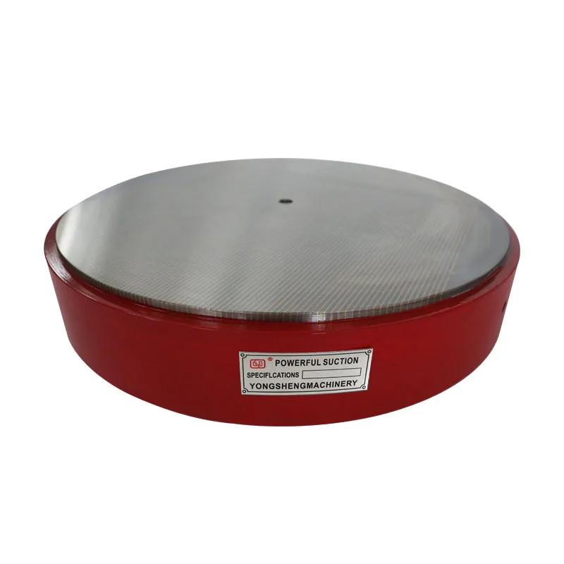 Round Dense Pole Electromagnetic Chuck Suction Cup Sucker for CNC Machining Center Factory Direct Sales Strong Magnetic Force