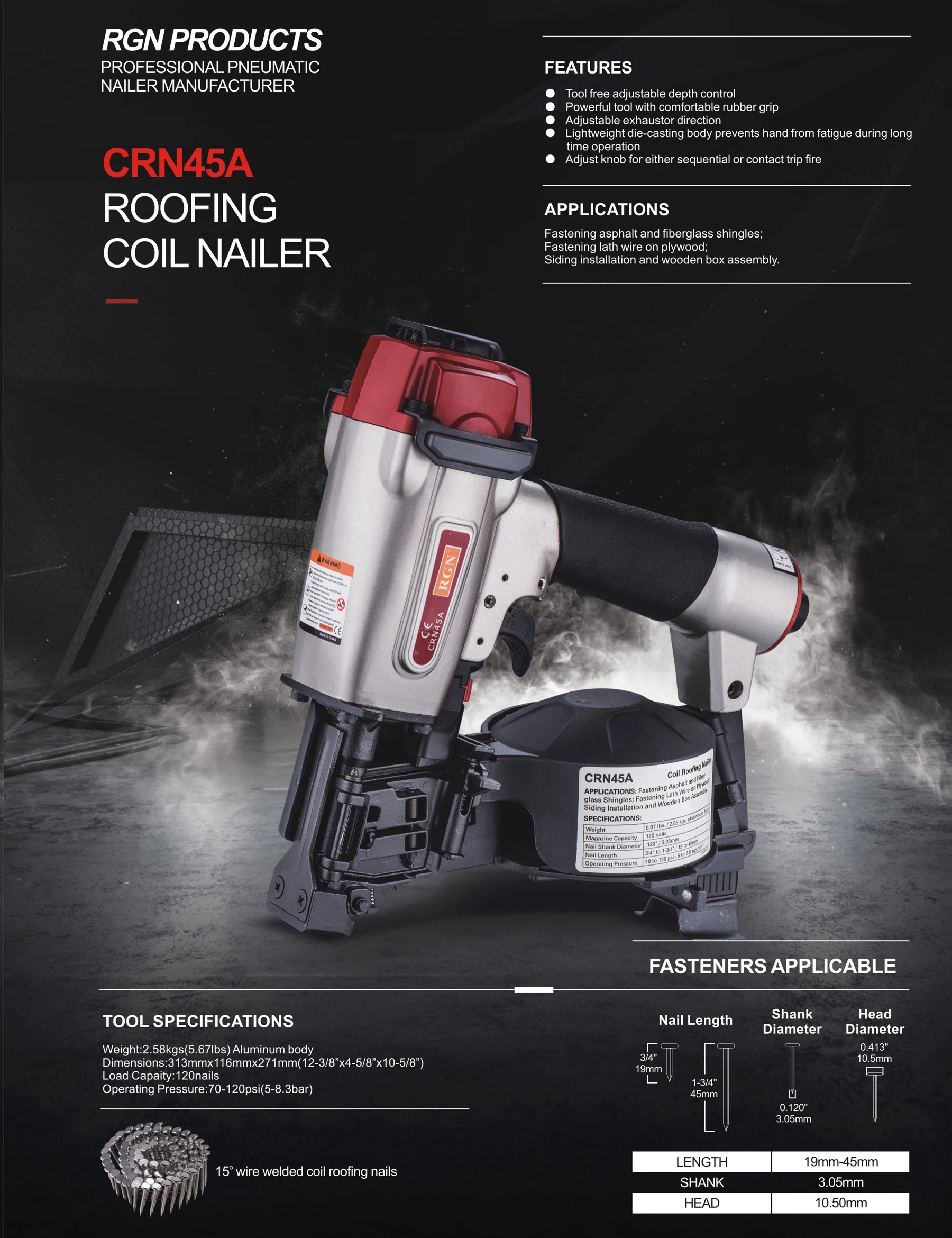 Best Roofing Nail Gun Shingle Nailer Buy Roofing Nail Gun,Shingle