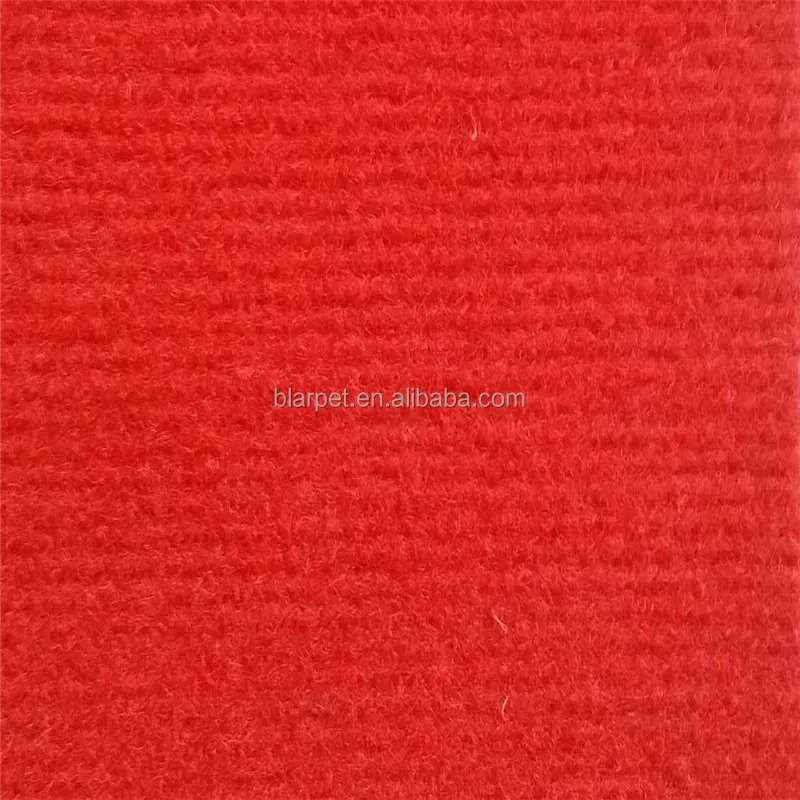 Needle Punch Rib Stripe Felt Latex Foam Back Exhibition Carpet Buy