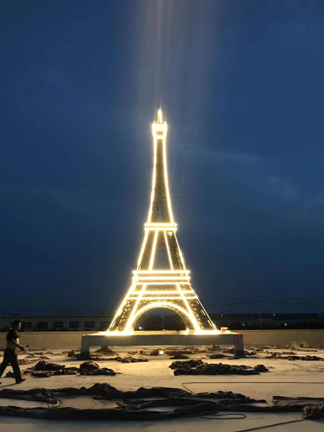 Endless Metal Crafts / Torre De eiffel / Francia Eifel Tower Sculpture for Garden Decoration