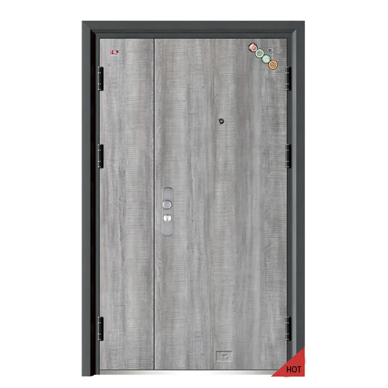 High grade quality ghana indoor security doors safety steel door hospital for safety
