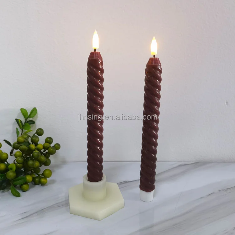 Handmade Twisted Spiral Candle Taper Candle Customized Candles Buy Taper Candle With Timer,Non