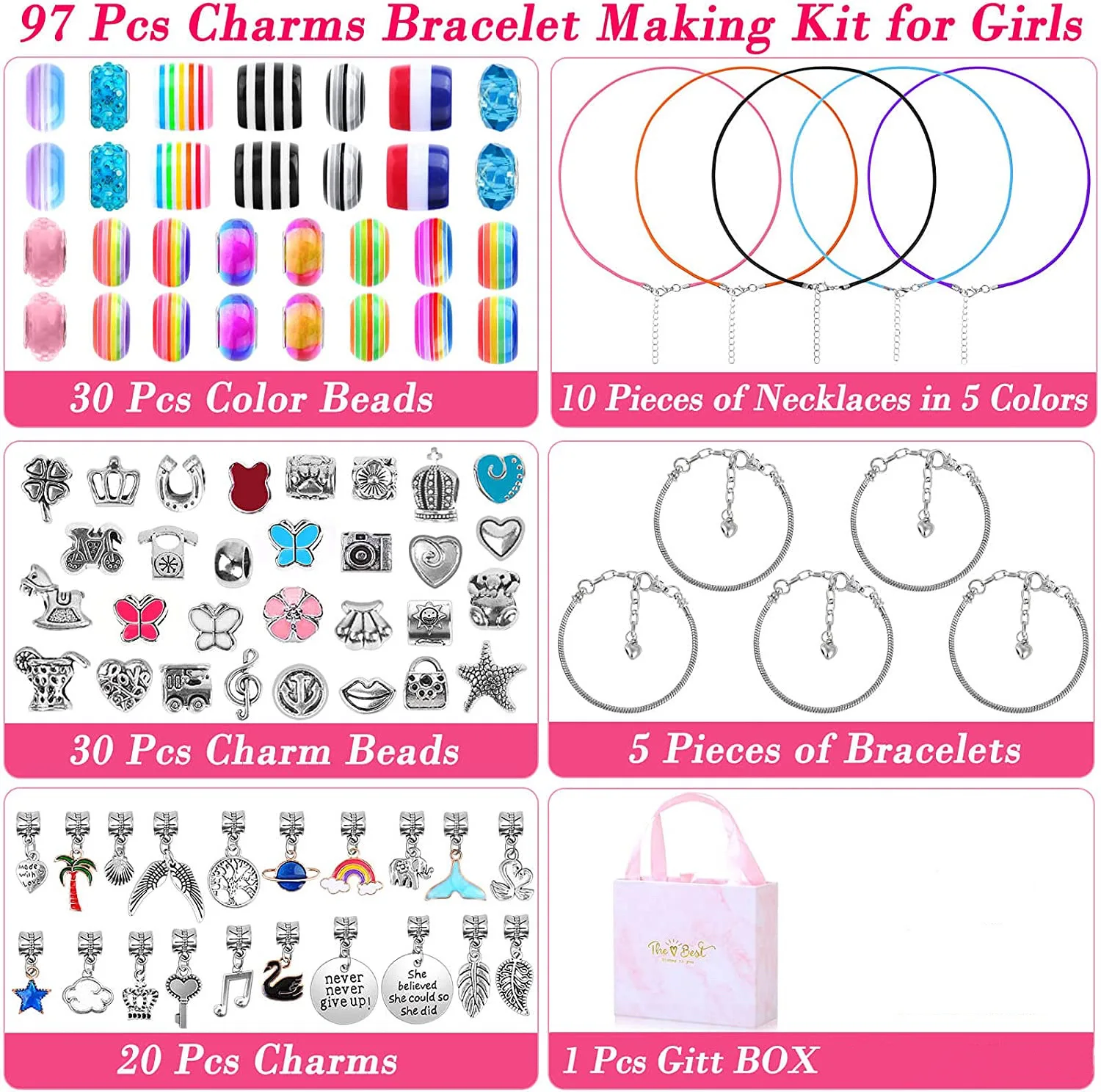 popular bracelet making kit for girls