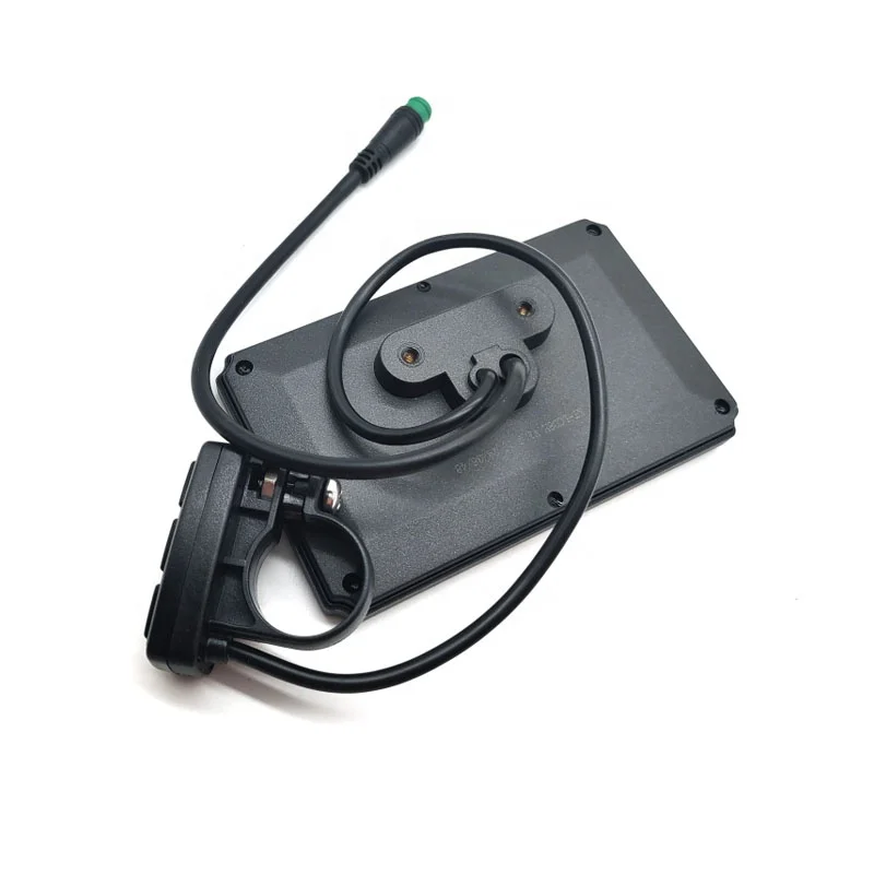 48V LCD 8HU Waterproof Connector Display for Electric Bikes Parts KT Controller