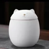 White-cat shaped